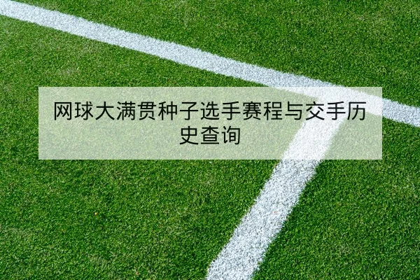 网球大满贯种子选手赛程与交手历史查询